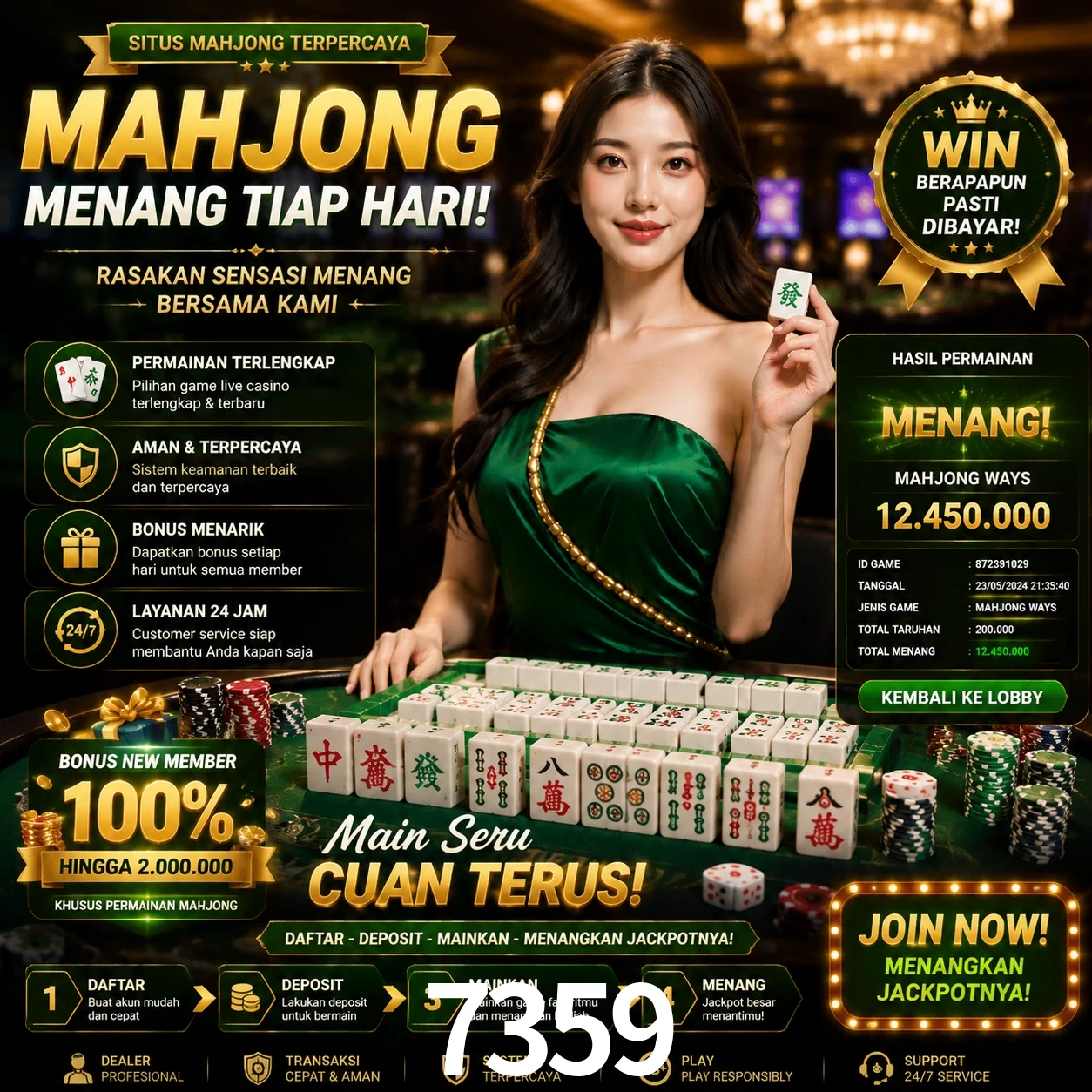 Cashback VIP 7359 - reembolso semanal